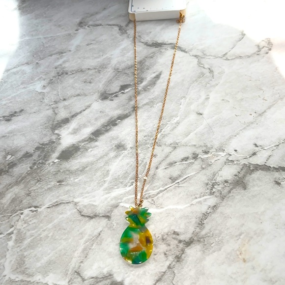 NEW Ruby and ry colorful pineapple necklace - Picture 1 of 2